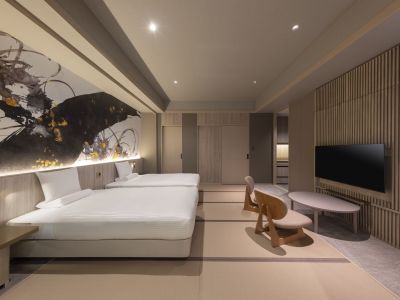 【金泉半露天風呂付】プレミアム和洋室（4名定員)