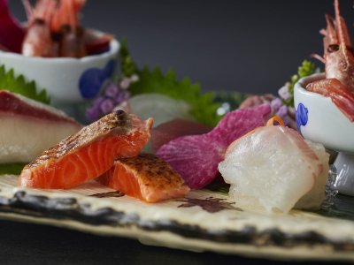 【土地の恵み会席】冬(2025年12月～2026年2月)造里 五種盛り