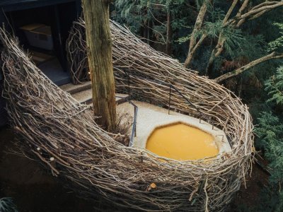 スイートルーム露天風呂