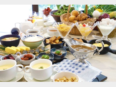 朝食バイキング