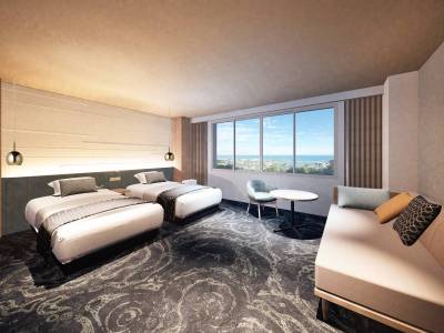 【オーシャンビュー】コンフォートツイン（バス付）※画像はイメージです。