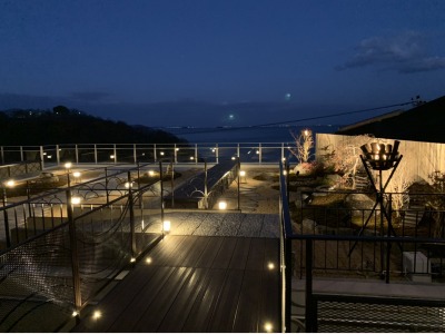 海楼庭園（夜景）