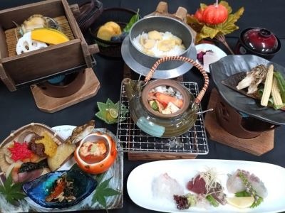 秋の彩り会席(写真はイメージです）