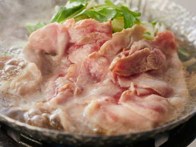 【季節の会席】春（2026年3月～5月）焜炉 兵庫ポークの豚肩ロースの出汁鍋