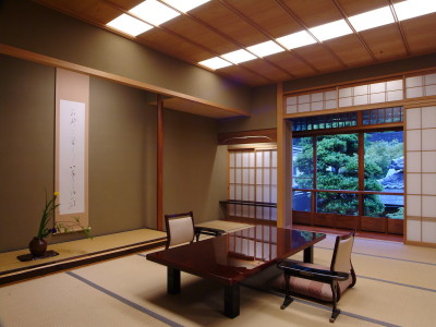 露天風呂付き特別室【蓬莱の間】（12畳＋6畳＋リビング）