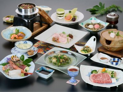 夏の特別会席　コウノトリ夏物語