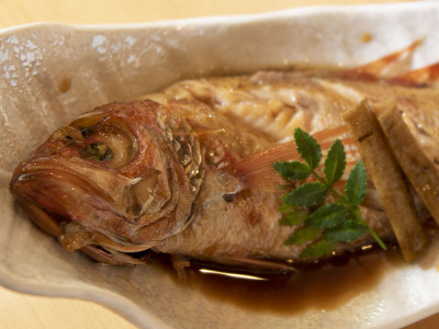 のどぐろの煮付け一例