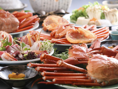 香住がにフルコース一例