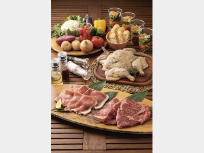 グランピング　バーベキュープラン