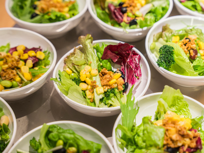 朝食【彩り小鉢のビュッフェ】