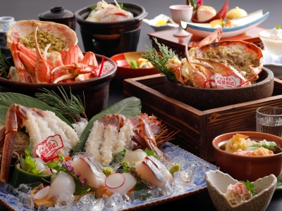 冬季限定　本松葉会席　一例