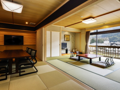 半露天付きスイート【双葉】（川波・川霧）