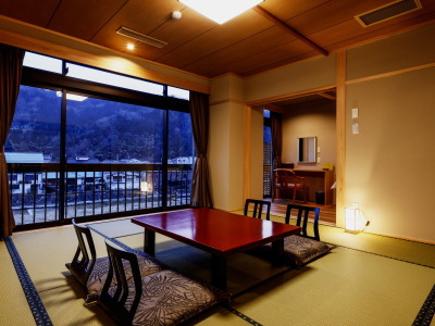 半露天付きスイート【双葉】（川波・川霧）