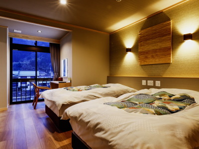 半露天付きスイート【双葉】（川波・川霧）