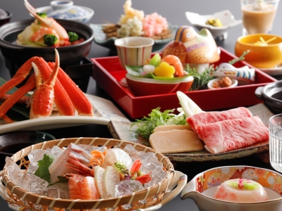 冬の夕食会席料理　一例