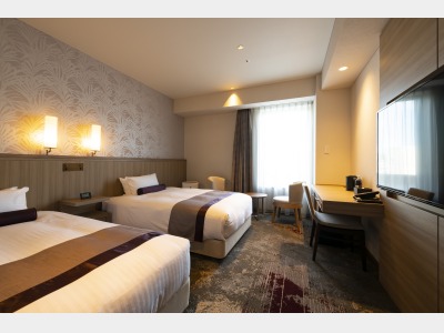 「街側スタンダードツイン」客室一例