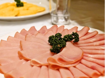 朝食バイキング