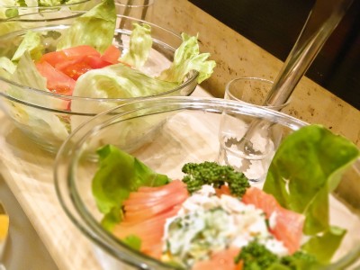 朝食バイキング