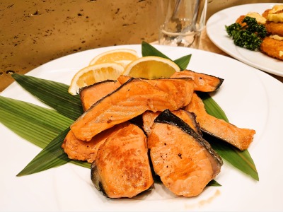 朝食バイキング