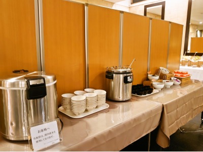 朝食バイキング