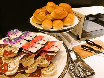 朝食バイキング