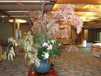 ロビー 生け花