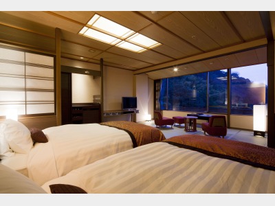 飛天　客室一例　和室ベッド（天ゆら）