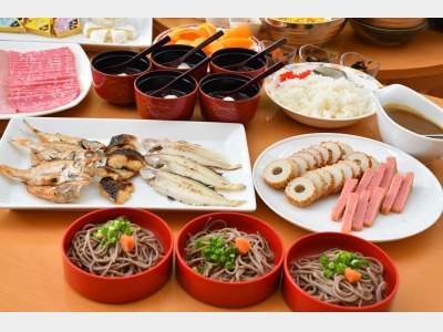 朝食バイキング
