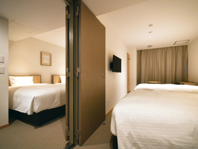 【全室禁煙】コンフォートツインルーム（コネクティング）