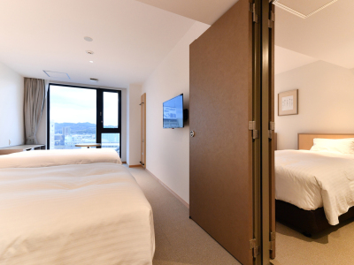 【全室禁煙】コンフォートツインルーム（コネクティング）