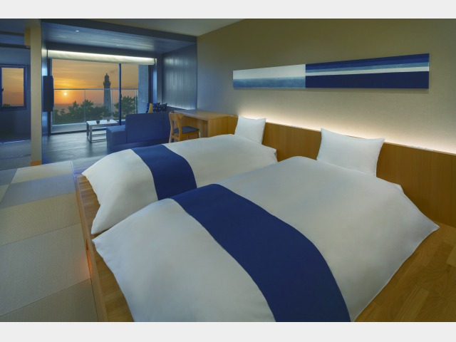 界　出雲 客室一例(灯台側和室)