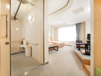 バリアフリー洋室（ユニットバス付）