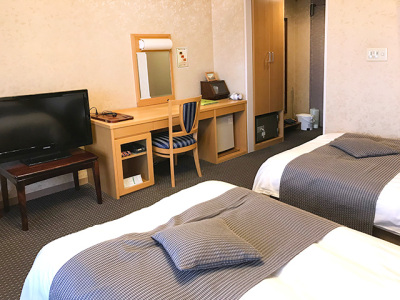 3階角部屋ツイン