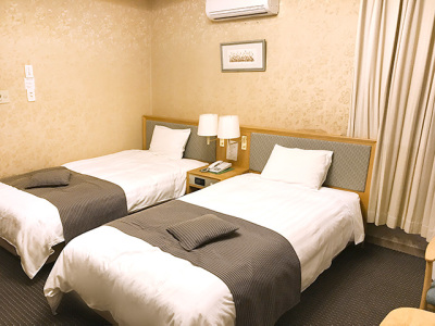 3階角部屋ツイン