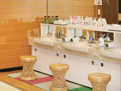 洗面台 ※新型コロナウイルス拡大防止の為アメニティを制限しております