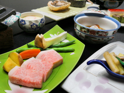 夕食：源氏物語コース