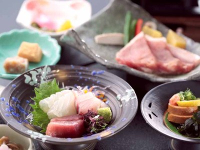 夕食：徒然草コース