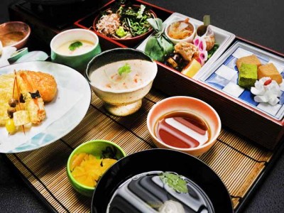 夕食：天麩羅定食