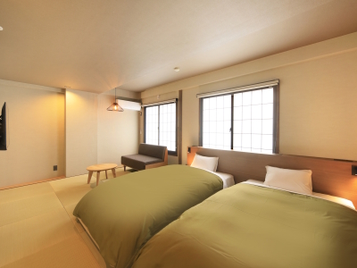 【和室ツイン】定員4名様のお部屋です（一例）