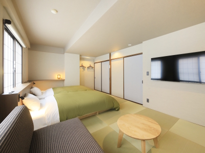 【和室ツイン】最大4名様までご宿泊いただけます（一例）