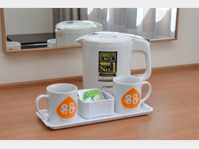 全室にご用意しています。