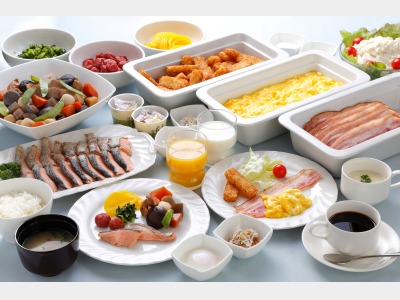 朝食バイキング  ※料理内容は季節によって異なります。