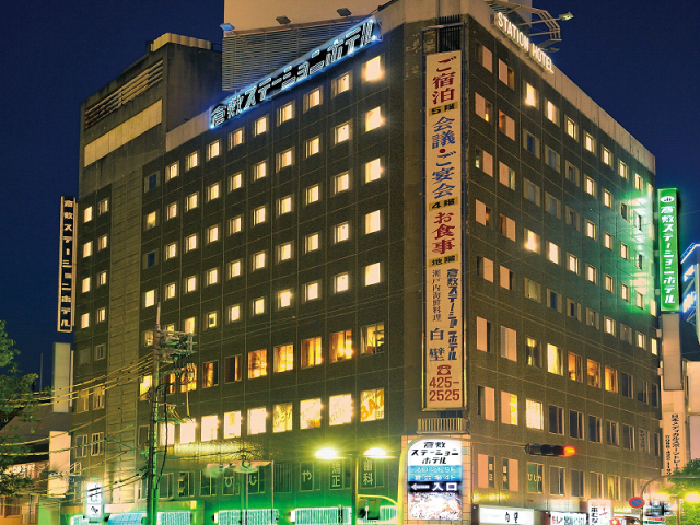 倉敷ステーションホテル 外観(夜)