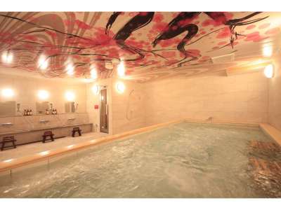 男性大浴場（天然ラジウム温泉）