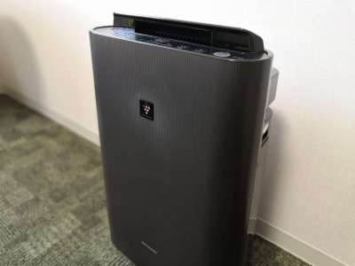 加湿機能付空気清浄機を全室に完備