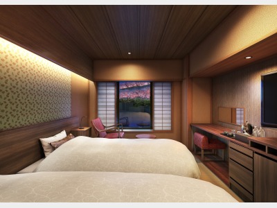 客室一例（モデレートツイン）