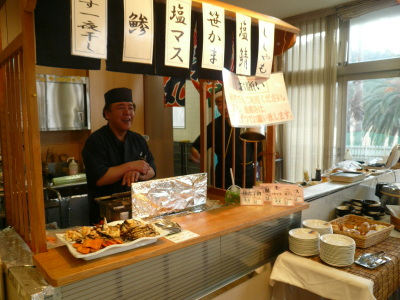 夕食イメージ（日替わり屋台コーナー）