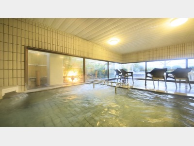 自家源泉を愉しめる大浴場。