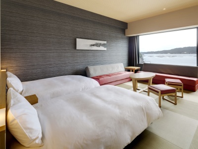 デラックスツイン【海側】セパレートバス