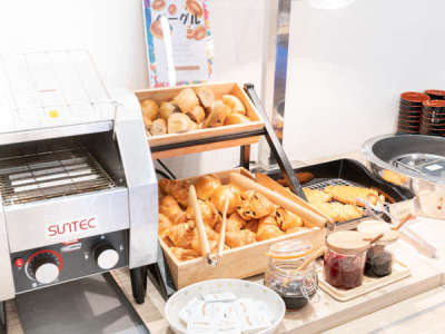 朝食バイキング